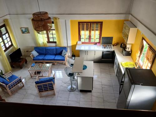 Kitchen, Villa Oceane in Saint Peter