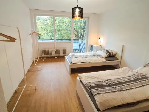 Unique 4 - 6 guests - 3 bedrooms - balcony - kitchen - Wi-Fi in Bremerhaven, Deutschland