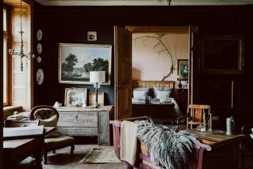 Viesnīcas āriene, Charming Apartment With A Library in Walkendorf