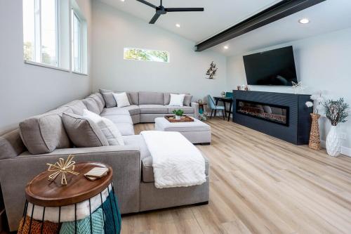 . Modern 3-Bedroom Home with Lake Huron Beach Access