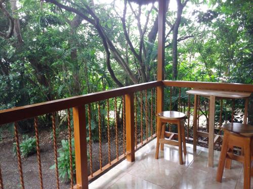 Erkély/terasz, Rancho de Lelo Ecolodge in Monteverde