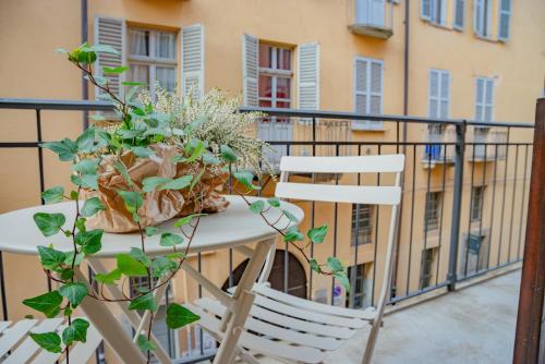 Balcony/terrace, Cuneo Charme in Cuneo