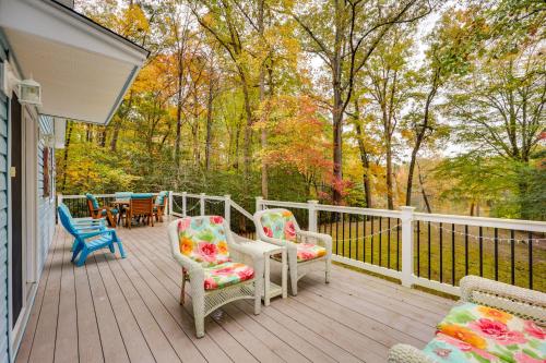Lake Access, Tranquil Acreage: Farnham Cottage in Warsaw (VA)