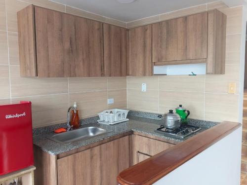 Kitchen, La Arboleda Apartamento in Universitaria