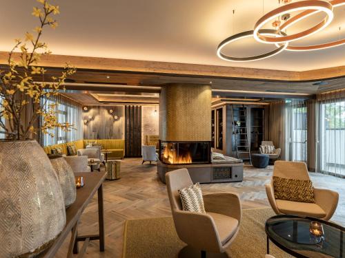 大堂, Hotel & Spa Sonne 4 Sterne Superior in 蒂羅爾州基希貝格市中心