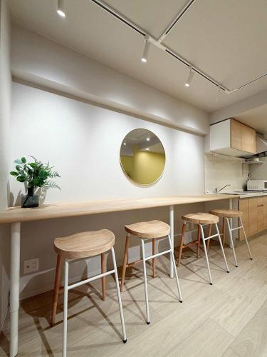 Clio Matoba by b hotel - Fully Equipped Urban Studio Peaceful Stay in Hiroshoma Station