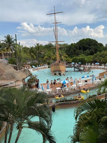Piazza DiRoma Acqua Park- Parque aquático grátis – khách sạn tại Solar de Caldas