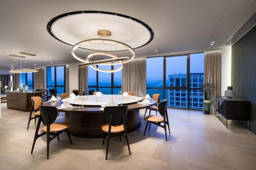 Exterior view, Wyndham Shanghai Pudong in Shanghai Int’l Tourism Resort and Disney Land