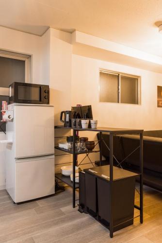 Kitchen, mikiHOTEL本川町303 - supported by COCOSTAY in Other