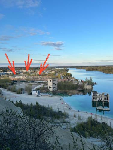 Фасада на хотела, Rummu Holiday Home in Veskiküla