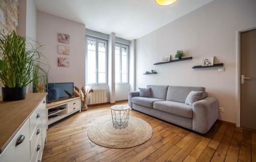 Hyper Centre Gare TER - 4 lits - 6 couchages - Location saisonnière - Chalon-sur-Saône