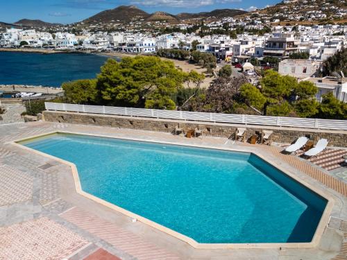 Swimming pool, Pandrossos Hotel in Paros Island