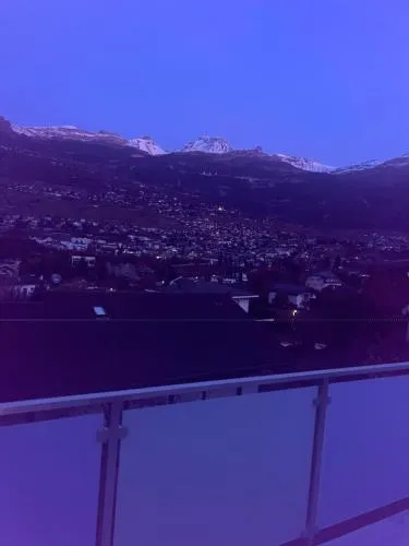 Le rocher in Sierre, Schweiz