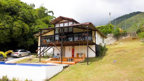 Casa Horizonte | Piscina, Zona social, Vista Lago