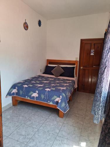 1 double bed