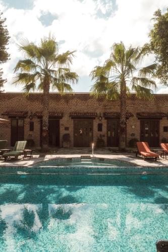 Peldbaseins, Hacienda El Carmen Hotel & Spa in Teučitlana