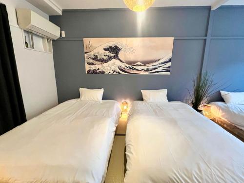 Osaka Shimonouchi BASE Japanese style room 大阪繁華街にある隠れ家 道頓堀徒歩4分