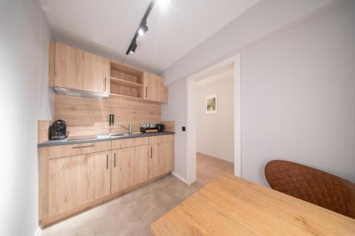 廚房, Hotel Adler - Paulas Alb in 埃欣根(多瑙)