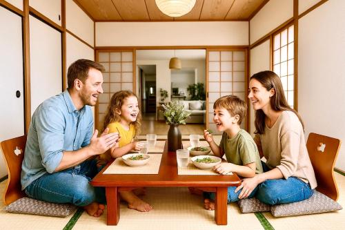 OMOTENASHI STAY OSAKA 41m2 1LDK 十三駅徒歩1分 梅田2分 神戸京都アクセス良好 和室のある家