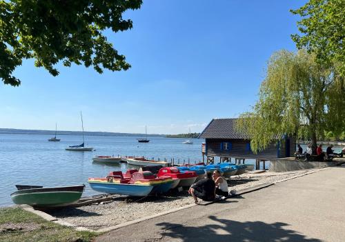 Omgivelser, Pittino Gartensuite 03 in zweiter Seereihe Ammersee in Herrsching am Ammersee