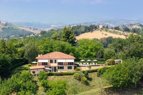 A szálláshely kívülről, Villa La Quiete in Mogliano