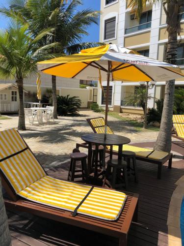 Golfinhos Apart hotel - Dois dormitórios frente a praia com café da manhã!! (Golfinhos Apart hotel - Dois dormitorios frente a praia com cafe da manha!!) in 英格勒瑟斯