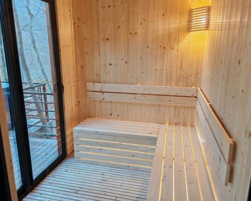 Sauna, Boga Chalet in Bogë