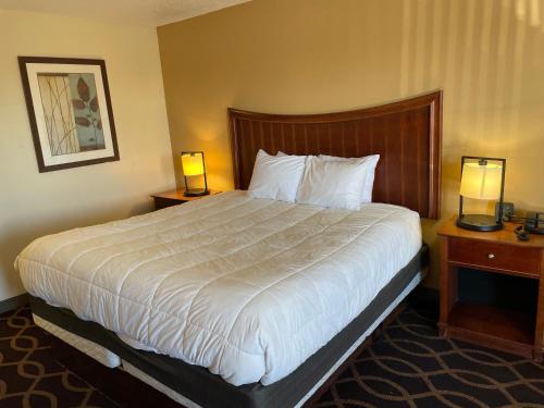 Bed, Millennium Inn in Hattiesburg