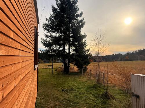 Viesnīcas āriene, Tiny Chalet Stuga Am Rennsteig mit Kamin und Garten, Hunde Willkommen in Goldisthal