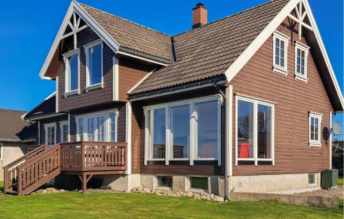 Viesnīcas āriene, 3 Bedroom Stunning Home In Vanse in Borhaug