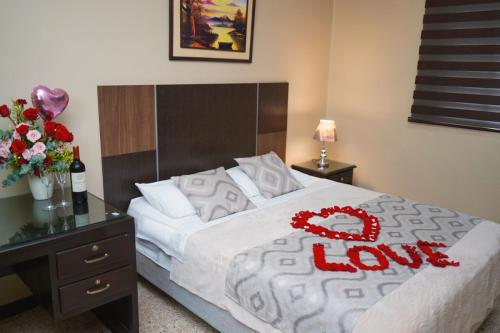 1 double bed
