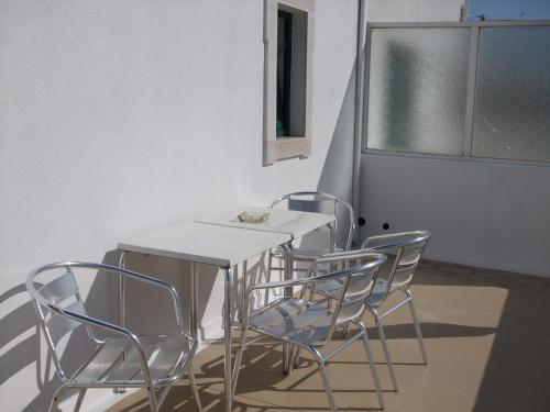 balkon/terras, Hotel Adelaide in Faro