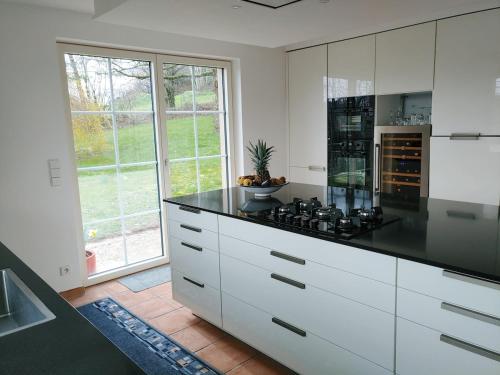 Residenz Dabo Panorama in den Vogesen, 5 Zimmer, modern und großzügig, 2 Balkons, Terrasse, Garten (Residenz Dabo Panorama in den Vogesen, 5 Zimmer, modern und großzugig, 2 Balkons, Terrasse, Garten) in Haselbourg ciems