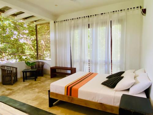 1 double bed