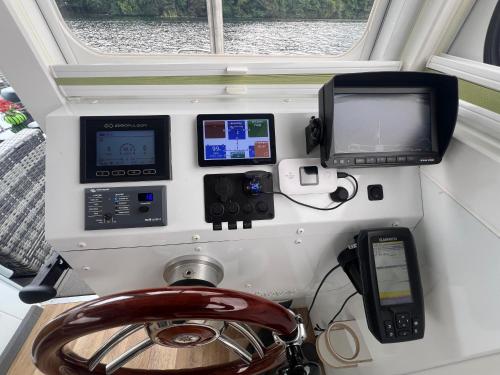 Hausboot Rollyboot Evolution 2- feste Unterkunft am Steg in Joachimsthal, Deutschland