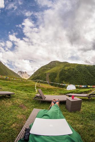 Dārzs, Zeta Camping -Chaukhi View Mountain Retreat in Jut'A