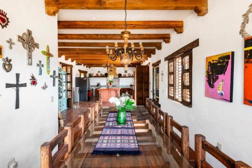 Villa Rey Traditional Hacienda Home Near Oaxaca in Ejido Eréndira