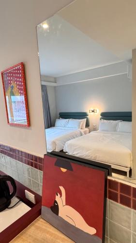 Theme Boutique Hotel Room Type - Design Deluxe room with 2 Queen Beds
