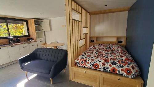 Studio tout confort spacieux et lumineux in Allemont