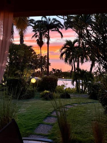 Varanda/terraço, Residence AU 'TI SUCRIER in Deshaies