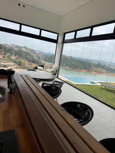 virtuve, Casa Vista Igaratá (Casa Vista Igarata) in Igaratá