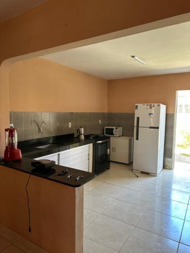Konyha, Casa com vista para farol do Parracho in Rio do Fogo