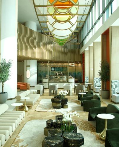 Exterior view, Pullman Jumeirah Lakes Towers Hotel and Residence in Jumeirah Lakes Towers