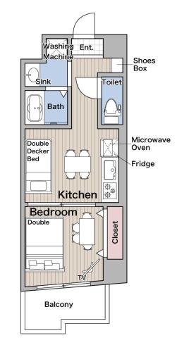 Hotel Namba East 304