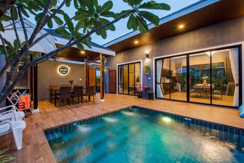 Exterior view, Sexy Pool Villa with Pool table 3 bedrooms plus 3-5 bathrooms at Cha-Am beach in Khao Yai (Cha-am)