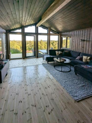 Viesnīcas āriene, Modernized Mountain Cabin Near Treungen in Gautefall