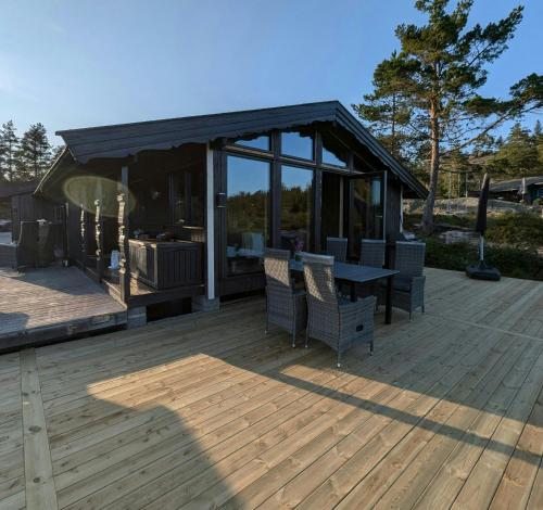 Viesnīcas āriene, Modernized Mountain Cabin Near Treungen in Gautefall