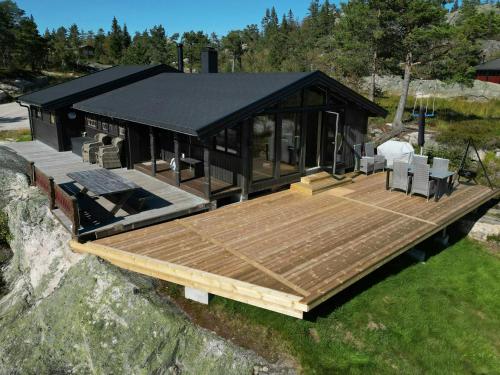 Viesnīcas āriene, Modernized Mountain Cabin Near Treungen in Gautefall