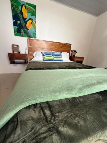 1 double bed