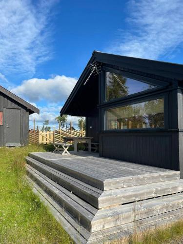Vista exterior, Modernized Log Cabin At Ljøsheim in Sjusjoen
